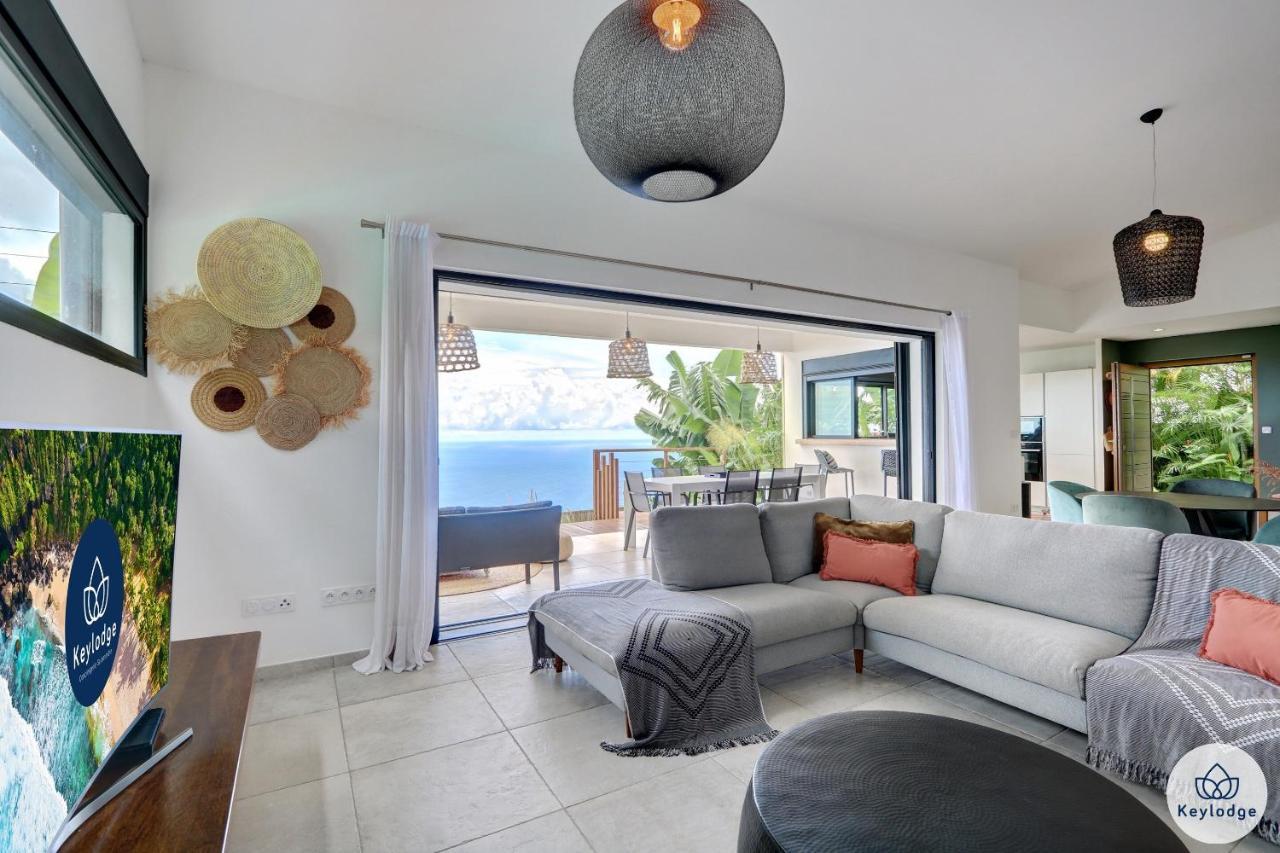 Villa Paloma 4 Etoiles Avec Piscine Et Vue Exceptionnelle Sur L'Ocean A Saint-Leu Luaran gambar
