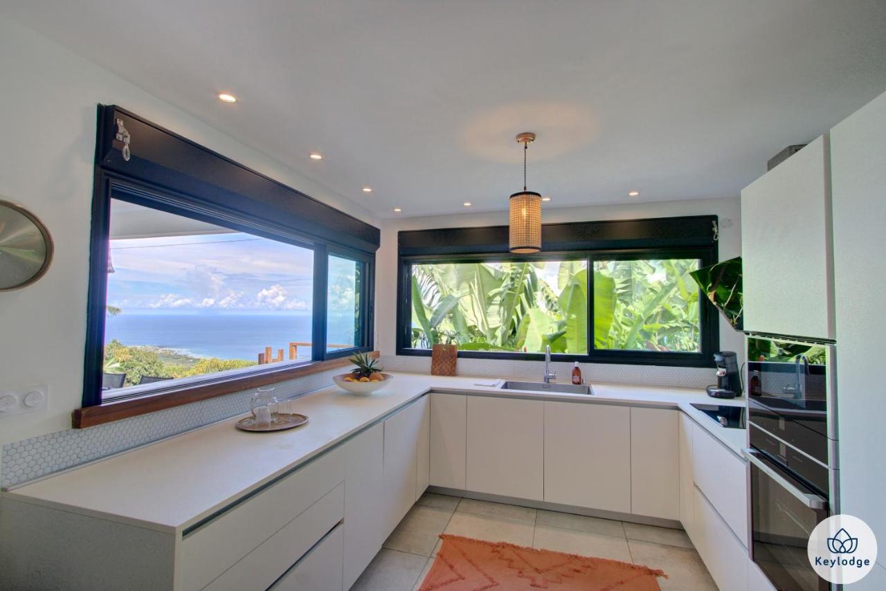 Villa Paloma 4 Etoiles Avec Piscine Et Vue Exceptionnelle Sur L'Ocean A Saint-Leu Luaran gambar