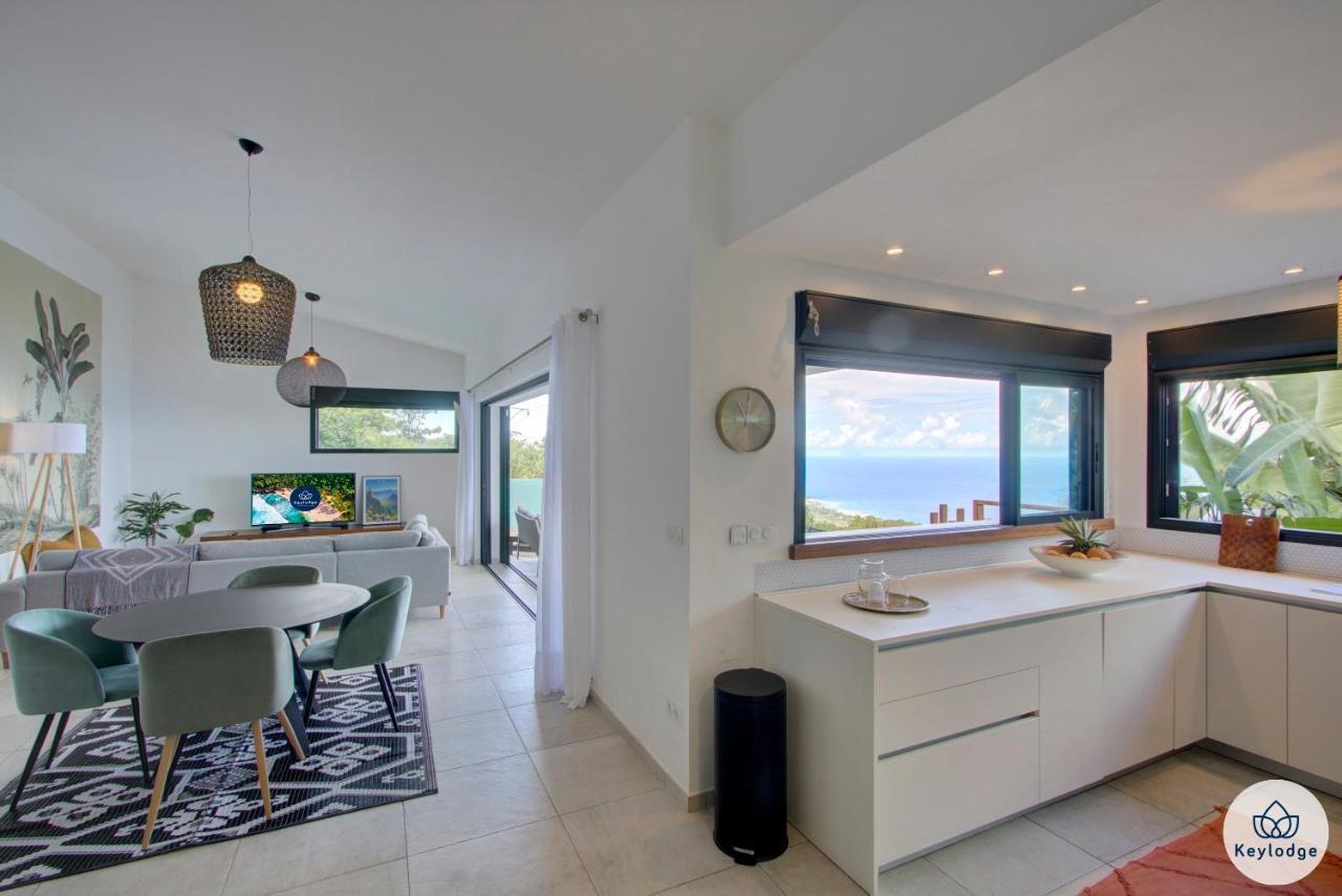 Villa Paloma 4 Etoiles Avec Piscine Et Vue Exceptionnelle Sur L'Ocean A Saint-Leu Luaran gambar