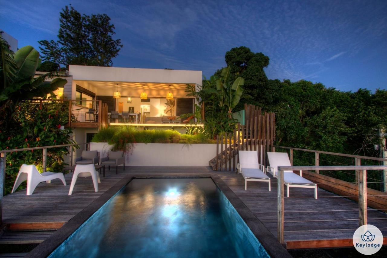Villa Paloma 4 Etoiles Avec Piscine Et Vue Exceptionnelle Sur L'Ocean A Saint-Leu Luaran gambar