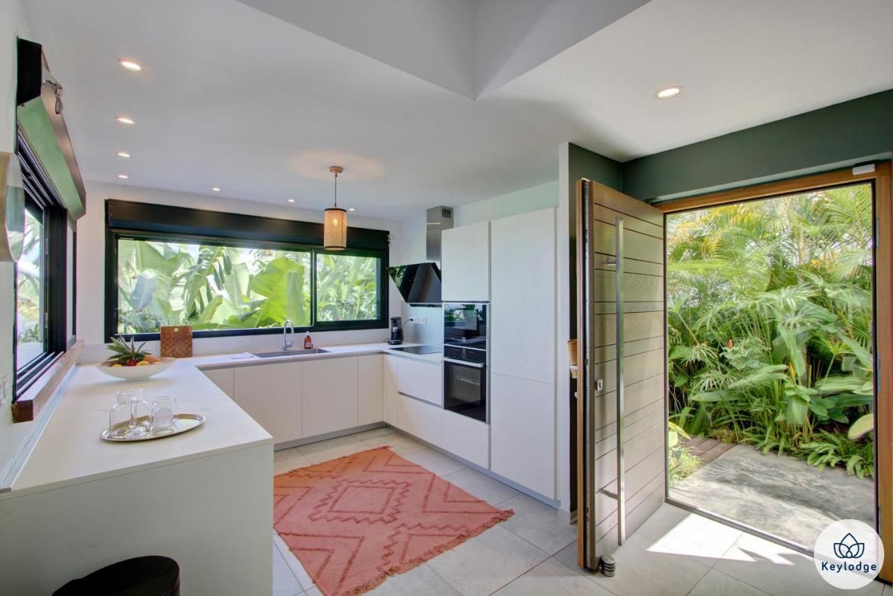 Villa Paloma 4 Etoiles Avec Piscine Et Vue Exceptionnelle Sur L'Ocean A Saint-Leu Luaran gambar